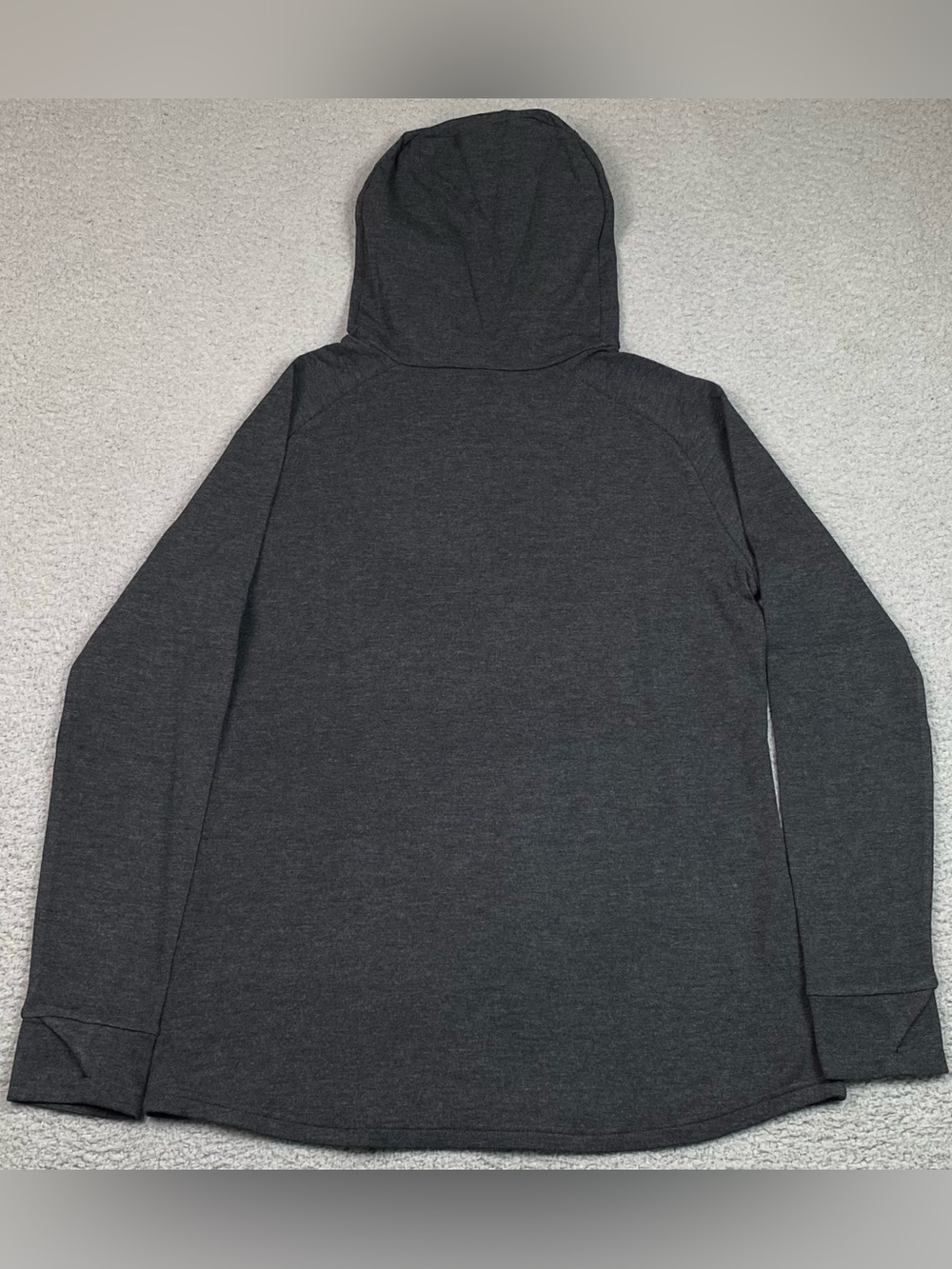 Kuhl Stretch Hoodie Women's Size M Gray Pullover Outdoor Hiking Sweatshirt EUC - Picture 2 of 11